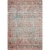 Magnolia Home By Joanna Gaines X Loloi Elise Sky / Red 3'-4" X 6'-5" Runner Rug -France and Son Store ELISELI 04SCRE 3c770466 bdca 4350 be35 6e01734fb3e8