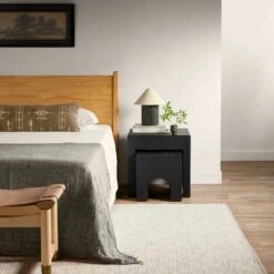 Eleanor Handmade Trellis Ivory/ Gray Area Rug (6'X9') -France and Son Store ENC03 8 a3e6aac0 3a95 4fad 9395 226d63ebb0e7