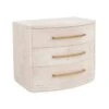Alcott Three-Drawer Nightstand - Gray -France and Son Store EUR 01 0404
