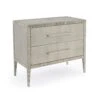 Ellsworth Silver Nightstand - Silver -France and Son Store EUR 01 0435