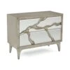 Ellsworth Silver Night Table - Silver -France and Son Store EUR 01 0448