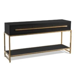 Midnight Console Table - Black