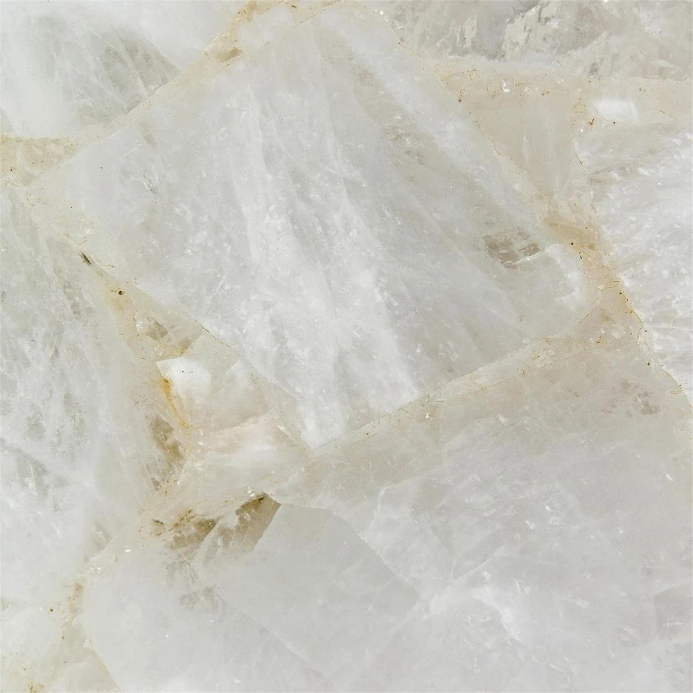 Rectangular Calcite Coffee Table - Brass 8 Rectangular Calcite Coffee Table - Brass - Image 6