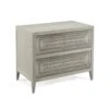Alden Two-Drawer Nightstand - Gray -France and Son Store EUR 03 0656 c2e0c42d 2b33 499b 9871 a3c37ba25f52