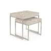 Verona Nesting Side Tables - Brown - Steel -France and Son Store EUR 03 0812S2