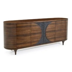 Hearthside Credenza - Brown, Black -France and Son Store EUR 04 0756 2fbb7e1e 4671 4be4 a20f 24d755b8945a