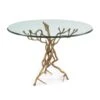 Branches Dining Table - Gold