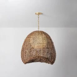 Maester Pendant - Vintage Gold Leaf -France and Son Store F2324 VGL 001 dc60347d 1f4c 4c0f 97fb 4b512492d648