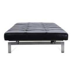 Poul Leather Daybed -France and Son Store FB6639BLK 3