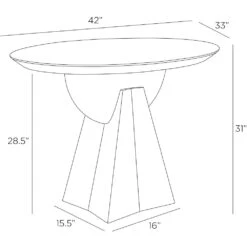 Colette Entry Table -France and Son Store FDS11.l1 7cf21453 3b80 4c4e 986e b5471c6b5fc3