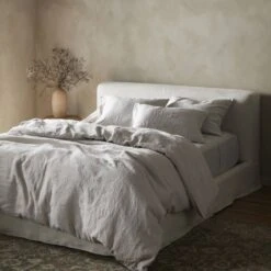 Fable Duvet Cover - Sable Light Grey - Queen -France and Son Store FHMPRJ 009 SCENE 3 2d6f600f 9b42 4e44 8059 8ffb81ae9a4b