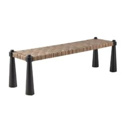 Lisette Bench - Brown -France and Son Store FHS03 6073c971 a9a5 4879 9e3a a3261e9c34aa