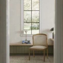 Elbie Cane Dining Side Chair - Set Of 6 -France and Son Store FL1095BGE