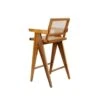 Jeanneret Barstool With Arms Hand Caned Seat And Back -France and Son Store FL1325NTRL 4 7b2f2f47 4c6d 4bc7 bd50 14c36c6168a4