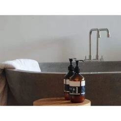 Terrazzo Stone Freestanding Bath Tub - Grey -France and Son Store FL1701STONE ls2