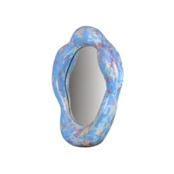 Joleen Wall Mirror -France and Son Store FL9058BLUE 2