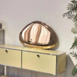 Balloon Trini Wall Mirror Sculpture 26 Balloon Trini Wall Mirror Sculpture -France and Son Store FMM003CHAGLD 5