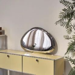 Balloon Trini Wall Mirror Sculpture 17 Balloon Trini Wall Mirror Sculpture -France and Son Store FMM003CHR 4