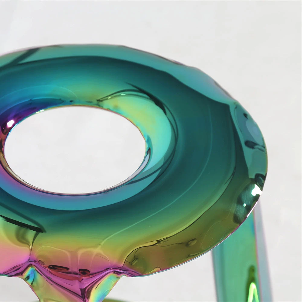 Stainless Balloon Counter Stool - Multi Color 5 Stainless Balloon Counter Stool - Multi Color - Image 3