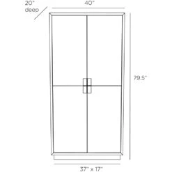Redgrave Cabinet - Black -France and Son Store FNS02.l1 3dfabec0 4e68 45e7 809f 5cce09334de9