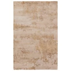 Celeste Handmade Abstract Taupe/Bronze Area Rug (10'X14')