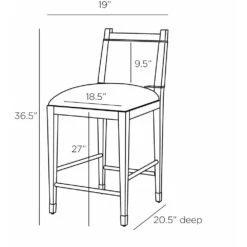 Thistlewood Counter Stool - Black -France and Son Store FSI10.l1 415b531b 71cd 4860 a00d 9a05fd33e231