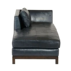 Beckett Chaise Ink Leather - Black -France and Son Store FTU04.d3 8c2504fd 3bd9 4fc0 adb6 177f6bea0d08