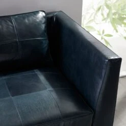 Beckett Chaise Ink Leather - Black -France and Son Store FTU04.e2 40bd4999 b810 4b6f b70b dbaa0fe8ff98