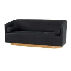 Ripley Sofa Noir Leather White Oyster - Black -France and Son Store FTU05.d2 a27df00f facb 4384 a92b 22ad59b0d173