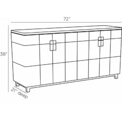 Raelynn Credenza - Black -France and Son Store FZI02.l1 cb3e4e3c 983a 4051 b4a0 07dd5be0db33