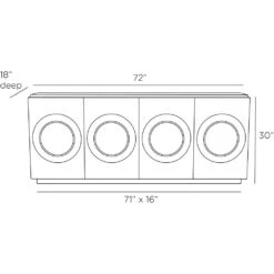 Clarendon Credenza - Black -France and Son Store FZS04.l1 0ece3a9a 596d 4e99 bee7 b38d1f9f41be
