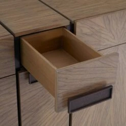 Charbonneau Credenza - Black -France and Son Store FZS12.d4 197179c9 fd89 4fb9 8318 3244f3fe52f2