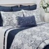 Faux Linen Coverlet Set
