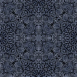 Flora Spiral Wallpaper -France and Son Store Flora Blue Spiral 01
