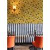 Floral Bliss Wallpaper -France and Son Store FloralBliss Saffron1