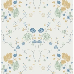 Floral Lace Wallpaper -France and Son Store FloralLace NaturalCotton