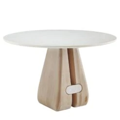 Wolfram Entry Table - White -France and Son Store GAFDI01 15d77a5e 5a17 43ea a7c5 beff9ed7715a