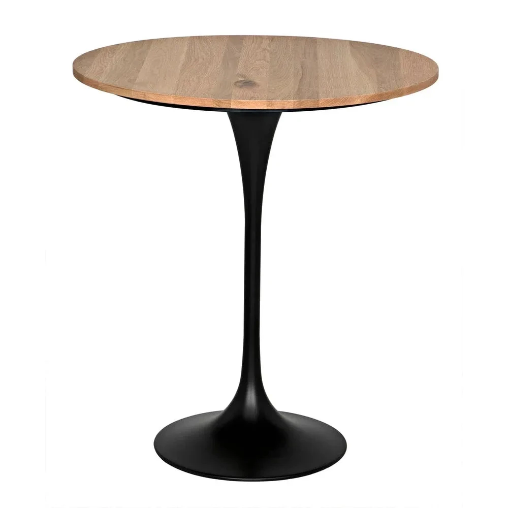 Noir Laredo Bar Table - Wood 7 Noir Laredo Bar Table - Wood - Image 5