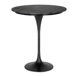 Noir Joni Bar Table - Matte Black