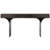 Noir Truss Desk - Ebony Walnut With Steel Legs -France and Son Store GDES178EB lg