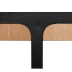 Noir Hamilton Desk, White Oak -France and Son Store GDES207WO 9