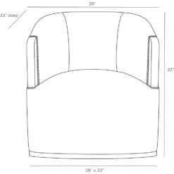 Greta Swivel Lounge Chair -France and Son Store GDFRU01.l1 0fb1d5a8 4414 4d36 a8bd 8a5b688e3a8b