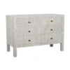 Noir Conrad 6 Drawer Dresser - White -France and Son Store GDRE221WH lg