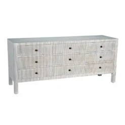 Noir Conrad 9 Drawer Dresser - White -France and Son Store GDRE222WH lg