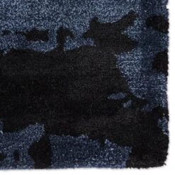 Theodore Handmade Abstract Blue/ Gray Area Rug (6'X9') -France and Son Store GES27 3 2eeabe46 9055 4a66 8adc 14e73a8b8f59