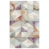 Tiber Handmade Geometric Purple/ Beige Area Rug (10'X14') -France and Son Store GES58 a039466a 1e3c 4702 b8e0 ee74ca94bb28