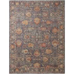 Loloi Giada Grey / Multi 2'-7" X 12'-0" Runner Rug