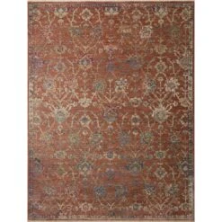 Loloi Giada Terracotta / Multi 2'-7" X 12'-0" Runner Rug
