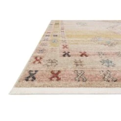 Magnolia Home By Joanna Gaines X Loloi Graham Antique Ivory / Multi 4'-0" X 6'-0" Accent Rug -France and Son Store GRAHGRA 04AIML 18