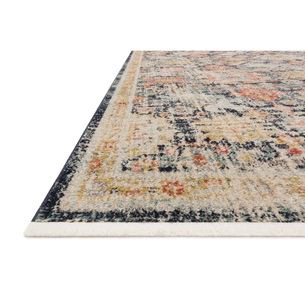 Magnolia Home By Joanna Gaines X Loloi Graham Blue / Multi 6'-7" X 9'-7" Area Rug 4 Magnolia Home By Joanna Gaines X Loloi Graham Blue / Multi 6'-7" X 9'-7" Area Rug - Image 2